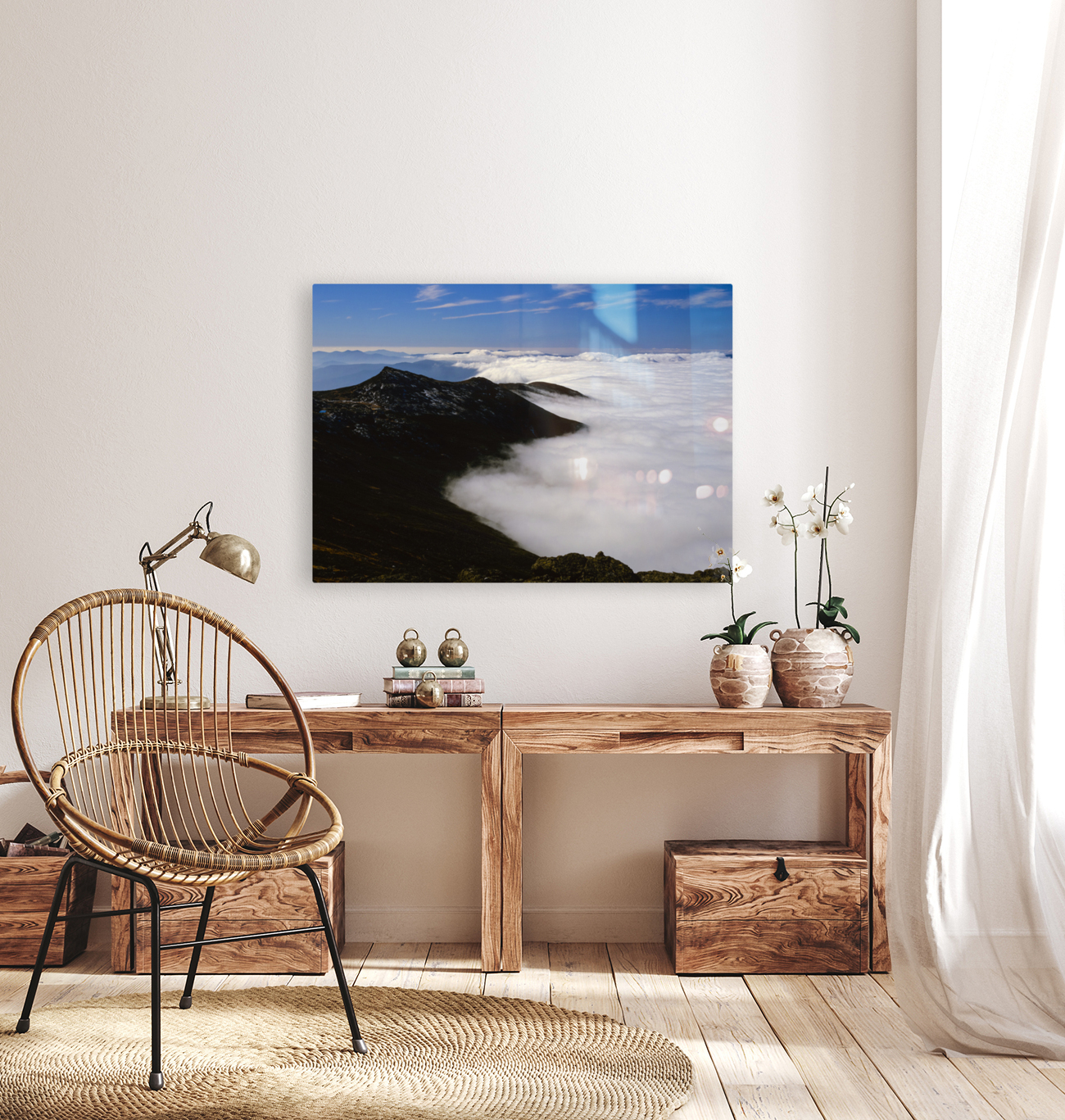 Presidential Range - White Mountains New Hampshire  Reproduction