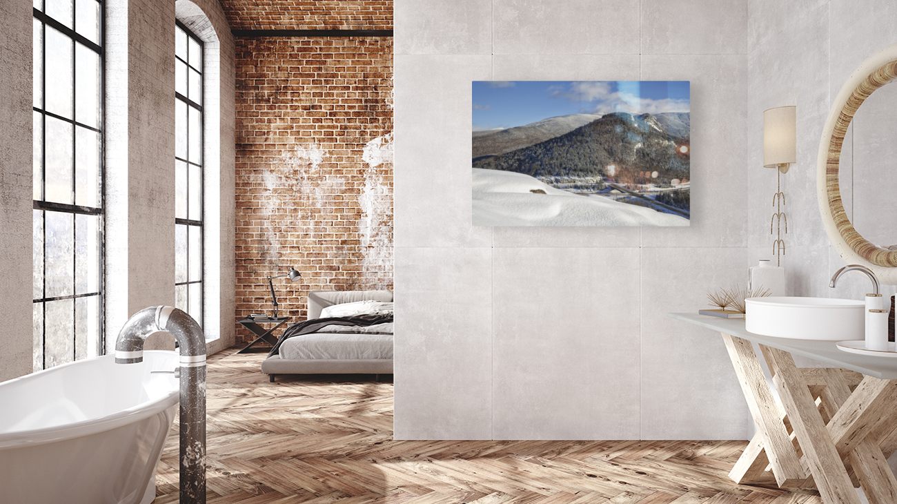 Franconia Notch State Park - White Mountains New Hampshire Reproduction