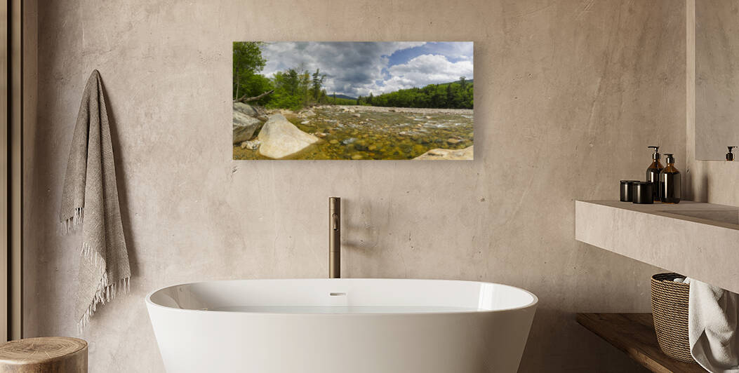 East Branch of the Pemigewasset River - Lincoln New Hampshire by ScenicNH Photography