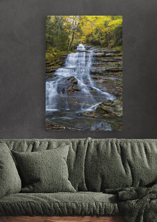 Beaver Brook Cascades - Kinsman Notch New Hampshire by ScenicNH Photography