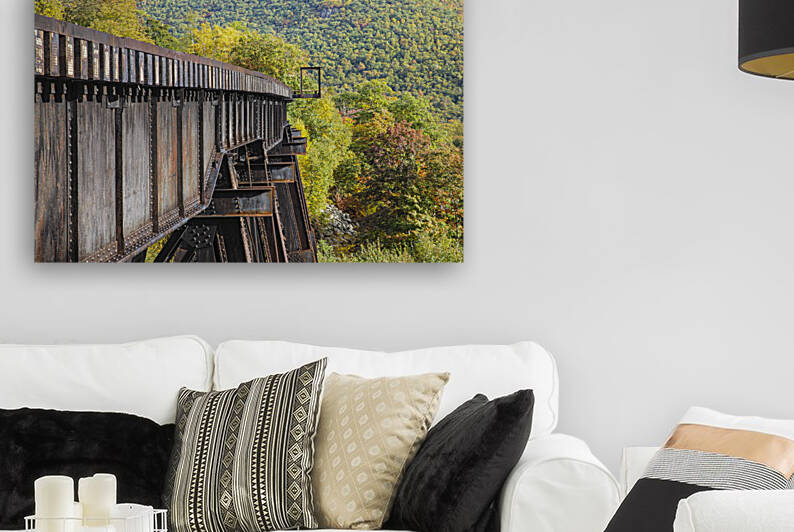 Maine Central Railroad - Harts Location New Hampshire by ScenicNH Photography