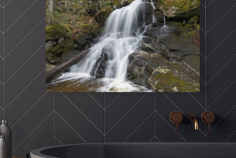 Holden Falls - Franconia New Hampshire by ScenicNH Photography