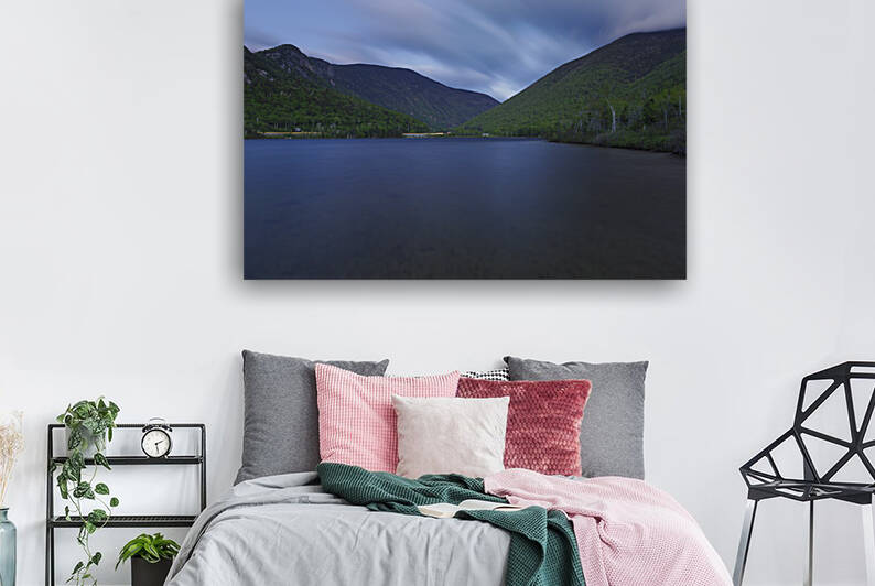 Echo Lake - Franconia Notch State Park New Hampshire by ScenicNH Photography