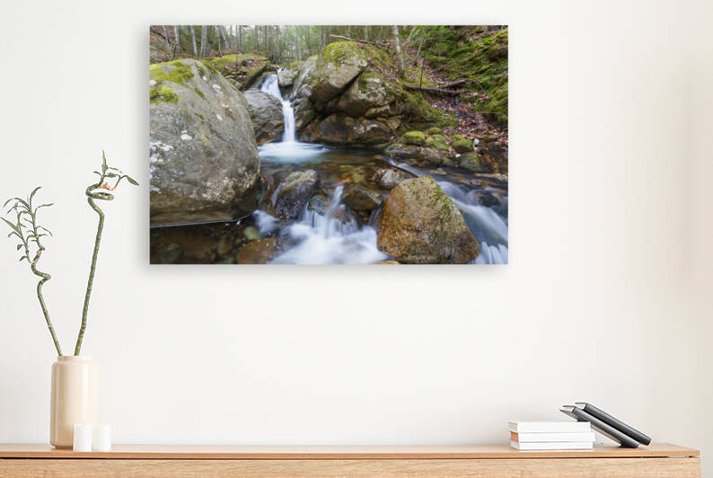 Flume Brook - Franconia Notch New Hampshire by ScenicNH Photography