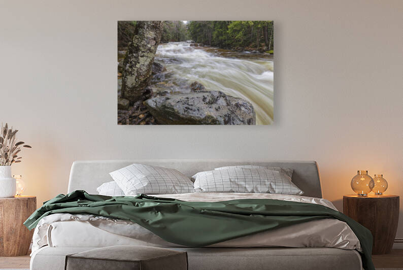 Pemigewasset River - Franconia Notch State Park New Hampshire by ScenicNH Photography