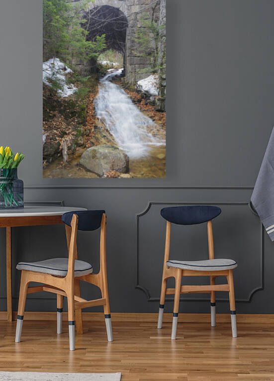 Granite Railroad Bridge - Crawford Notch New Hampshire by ScenicNH Photography