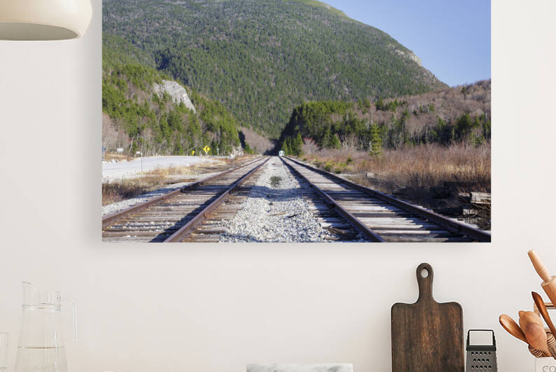 Conway Scenic Railroad - Crawford Notch New Hampshire by ScenicNH Photography