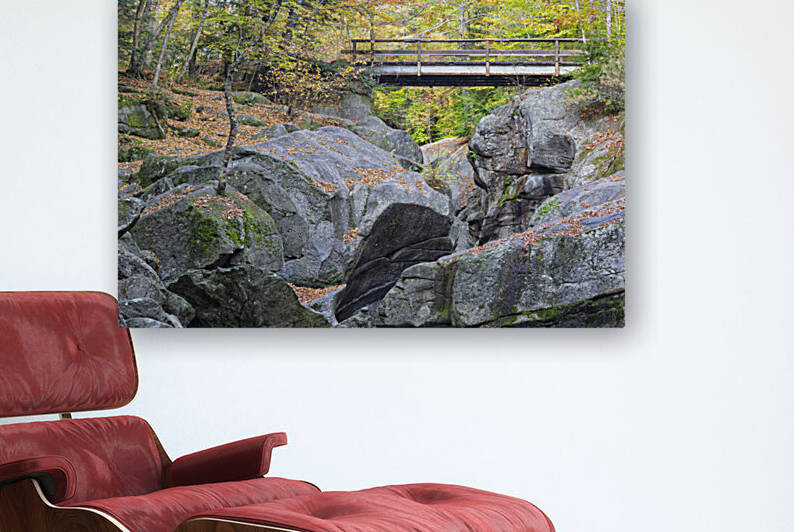 Sculptured Rocks Natural Area - Groton New Hampshire by ScenicNH Photography