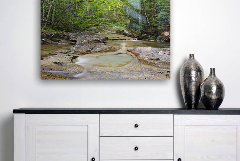 Crystal Brook - Pemigewasset Wilderness New Hampshire by ScenicNH Photography