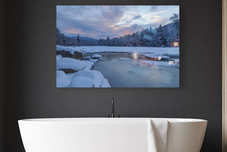 East Branch of the Pemigewasset River - Lincoln New Hampshire by ScenicNH Photography