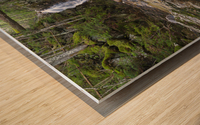 Pearl Cascade - Bethlehem New Hampshire Wood print