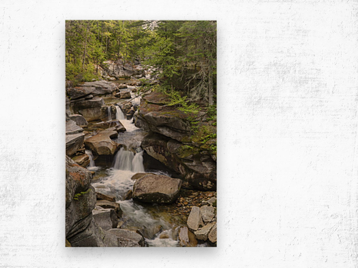 Middle Ammonoosuc Falls - Crawfords Purchase New Hampshire  Wood print