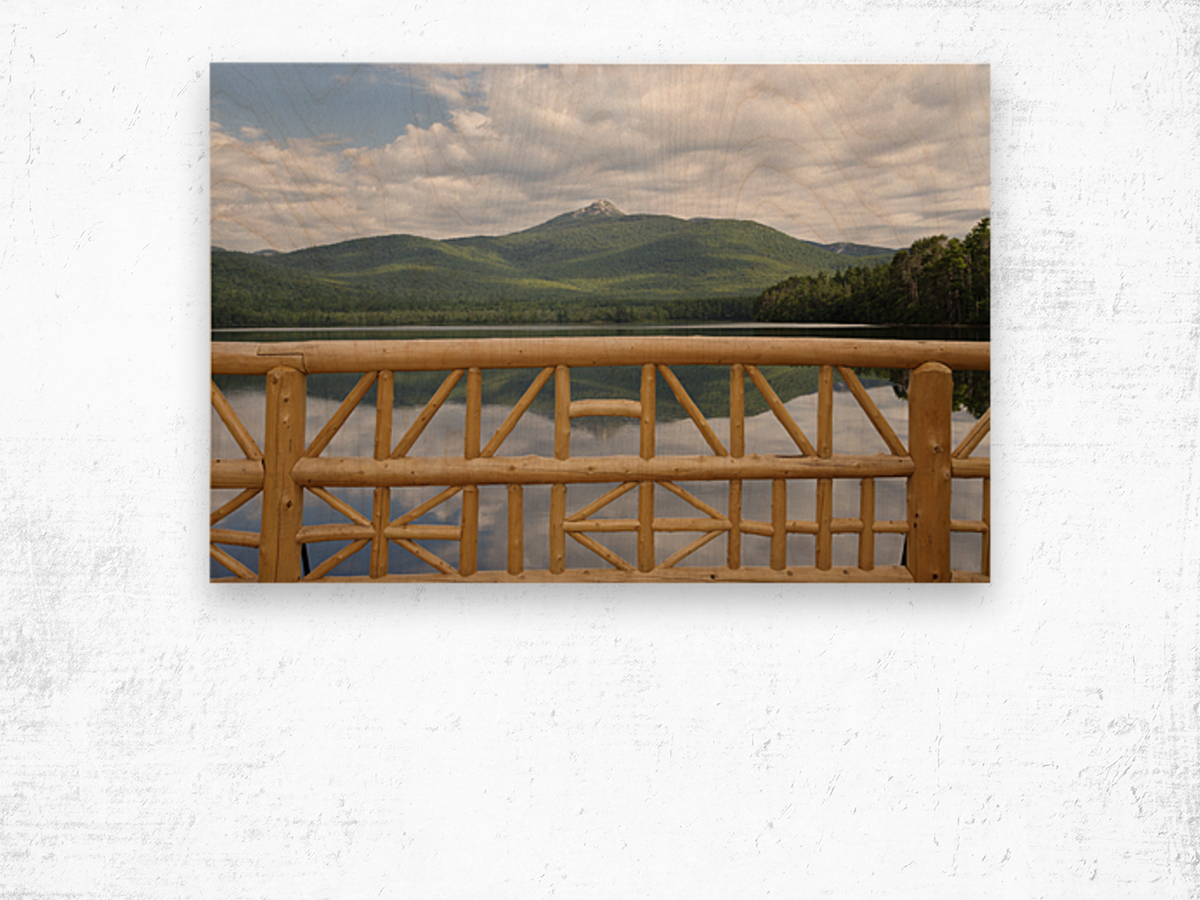 Chocorua Lake - Tamworth New Hampshire Wood print