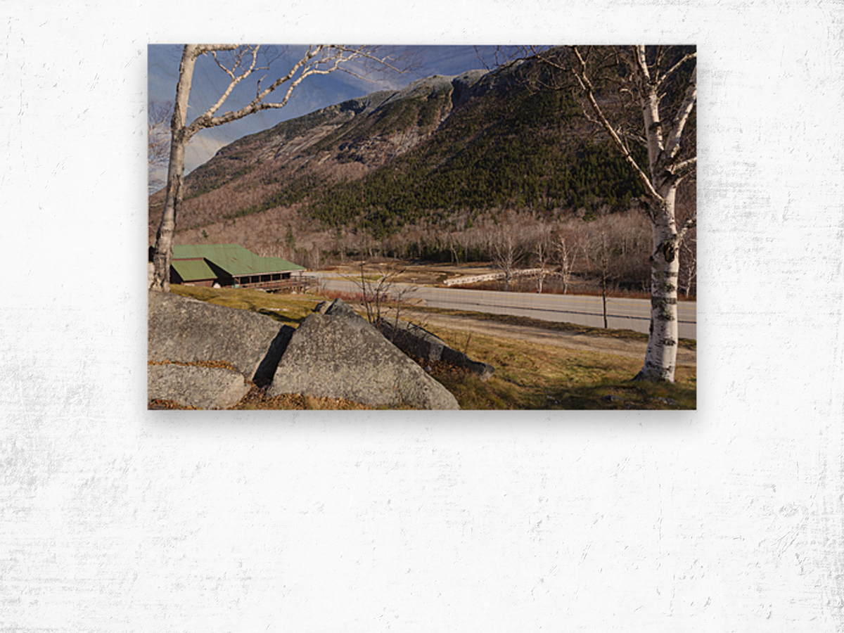 Crawford Notch State Park - White Mountains New Hampshire Wood print